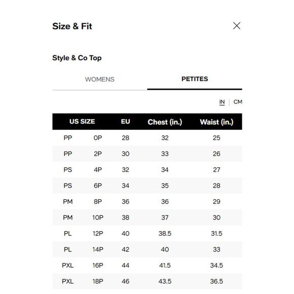 Style & Co Petite Solid Ribbed Henley Top - Picture 4 of 4